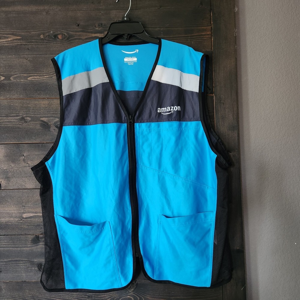 Amazon Luly Yang Driver Vest Safety XL‎ Reflective High Visibility Mesh - Picture 3 of 10